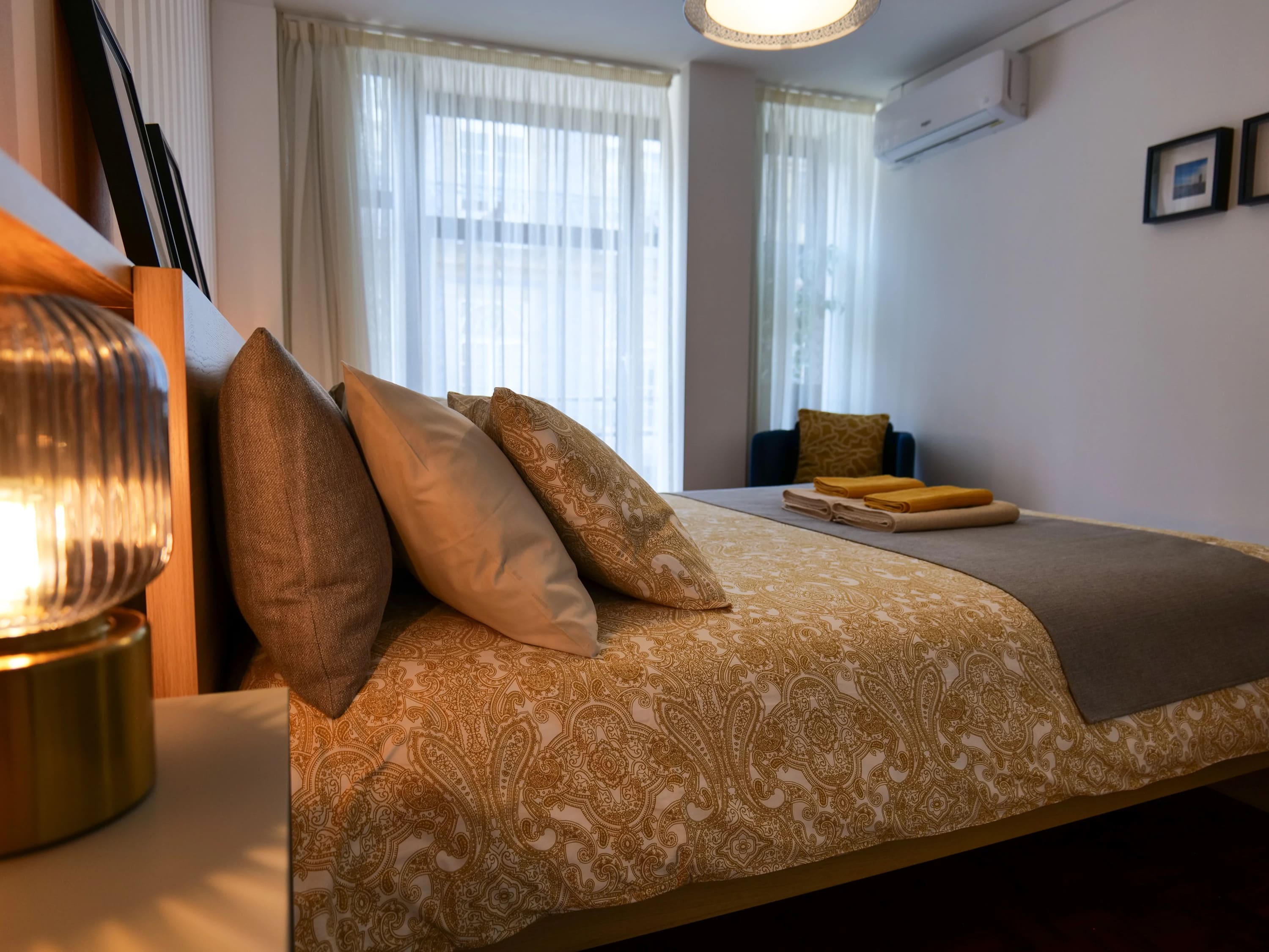 Fotografia do interior de um apartamento