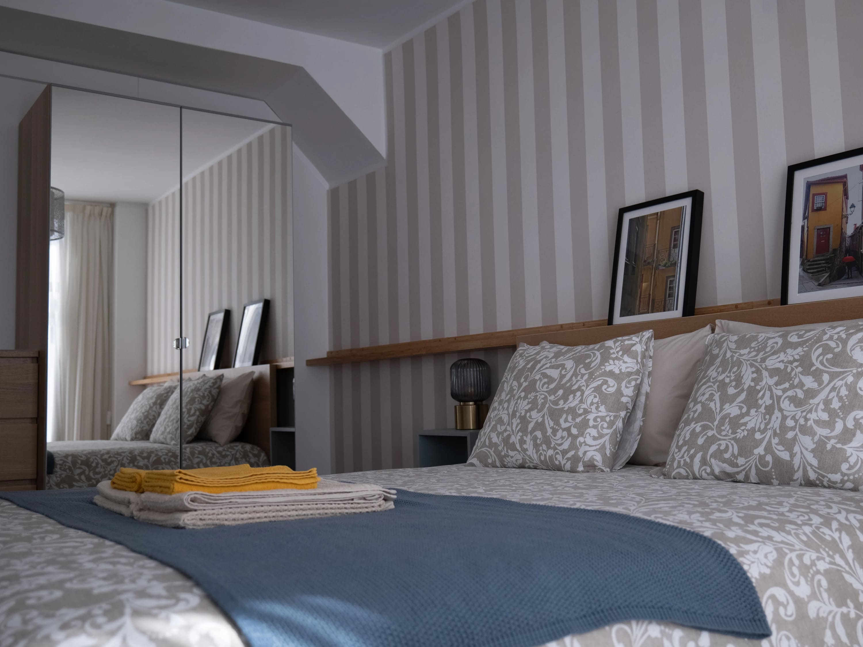 Fotografia do interior de um apartamento