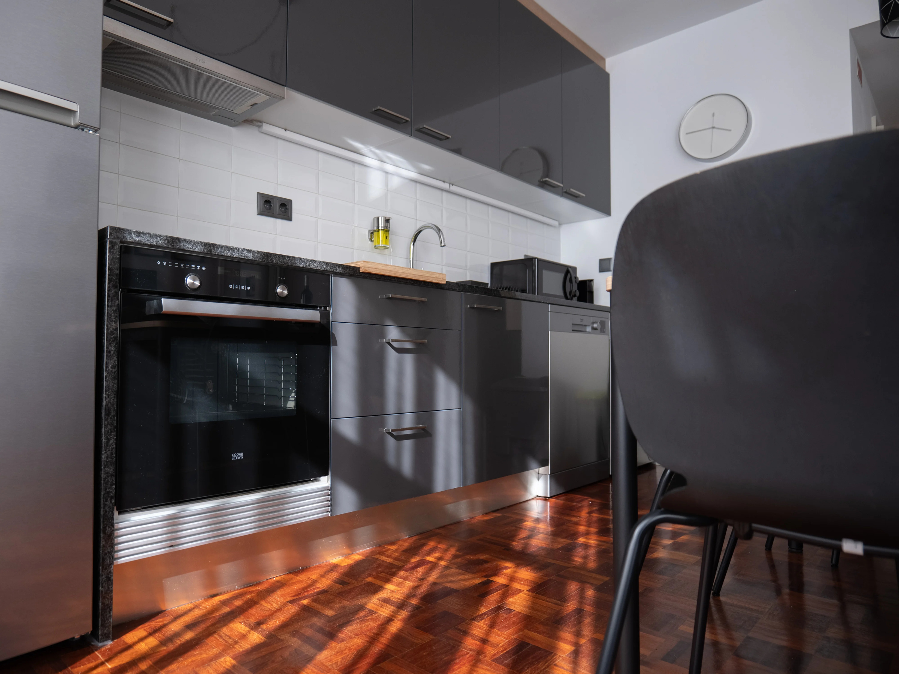 Fotografia do interior de um apartamento